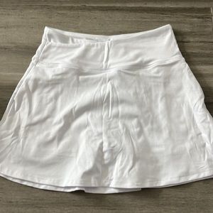 Athletic tennis skirt